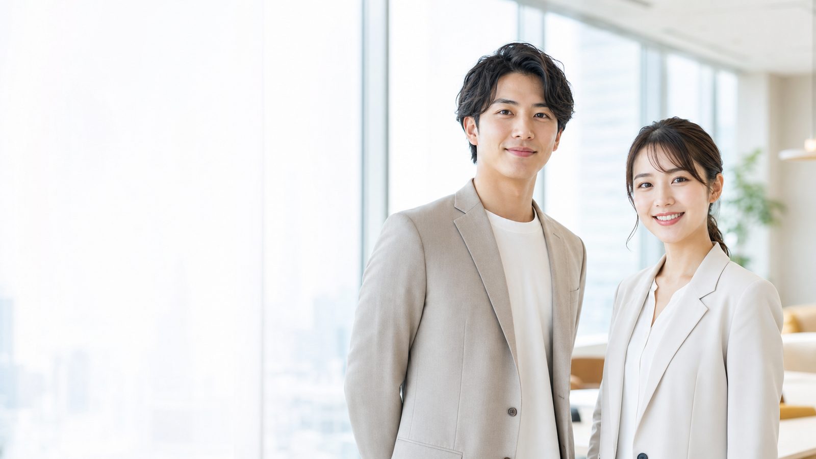 暮らしと仕事について考える若手の人物